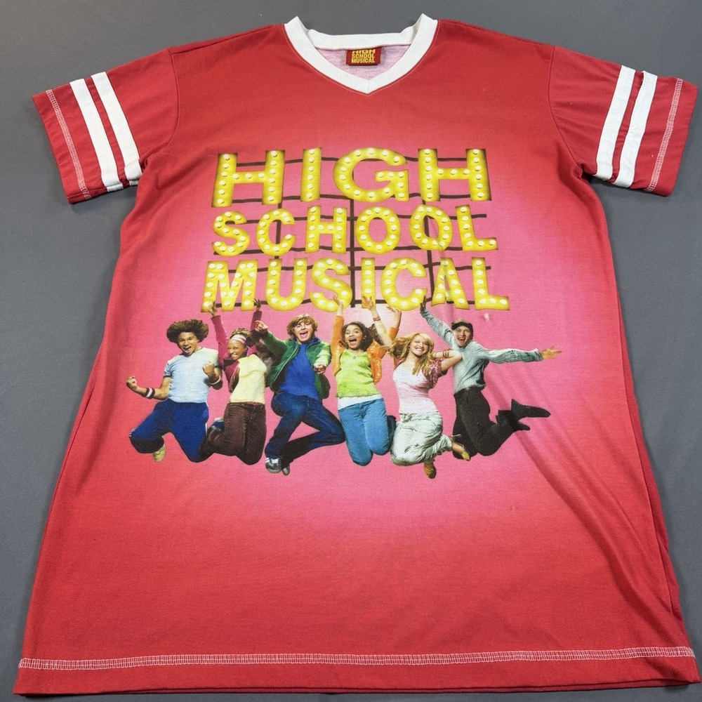 HIGH SCHOOL MUSICAL Girls Nightgown Dress Sleepwear Disney Size Large 10/12
